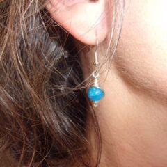 Boucles d'oreilles apatite