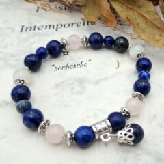 Bracelet en perles naturelles