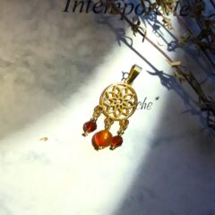 Pendentif cornaline