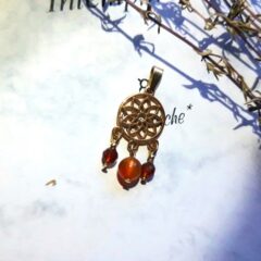 Pendentif en cornaline