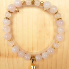 Bracelet quartz rose